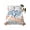 Multicolor, variant on Ocean Coral Full Size Flat Sheet, Wrinkleproof & Fadeproof Cooling Flat Bed Sheet Only, Coastal Orange Blue Green Nature Abstract Breathable Soft Bedding Top Sheets 81 x 96 Inches