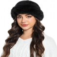 thumbnail image 6 of TELOLY Women's Faux Fur Fluffy Bucket Hat Winter Warm Fuzzy Mongolian Hat Fisherman Cap Beanie, 6 of 6