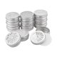 thumbnail image 1 of 12pcs Aluminium Tins 3 Style Round Container 2 Ounce Empty Tins with Hollow Lids Refillable Spice Containers, 1 of 5