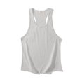 thumbnail image 4 of Leey-World Stringer Tank Top Men Mens Tank Tops Big and Tall, Men's Sleeveless Tank Tops Crewneck Solid Loose Fit Shirt Khaki,3XL, 4 of 6