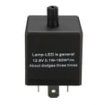 thumbnail image 1 of Relé intermitente LED ajustable de 12 V y 3 pines para luces de señalización de coche, 1 of 5