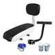thumbnail image 4 of Cojín de asiento trasero de bicicleta, sillín de repuesto para la mayoría de bicicletas, universal, con asa, reposabrazos, reposapiés, pedal, asiento, 4 of 8