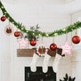 thumbnail image 5 of 2024 Christmas Rattan Decoration Christmas Scene Decoration Hanging Decorations Pendant, 5 of 6