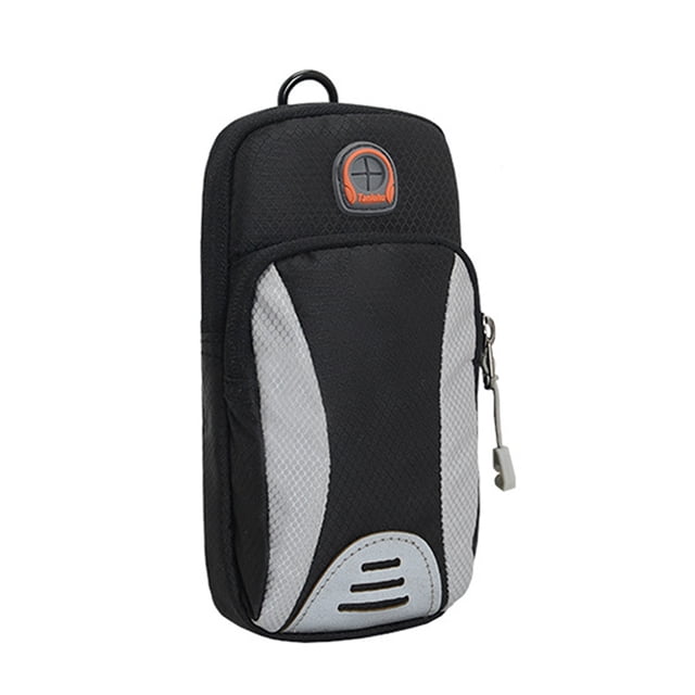 Brazo unisex de tela de nailon a prueba de salpicaduras con funda para teléfono deportivo, bolso de mano, bolso de hombro MFZFUKR BST3040746-2