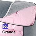 thumbnail image 4 of 10Pcs Cajas de Almacenamiento XL Grande - 90L Bolsa de Almacenamiento de Ropa de Gran Capacidad, Bolsa de Almacenamiento de Ropas, Tela Gruesa, Transparente, Organizador para Ropa, Edredones, 4 of 9