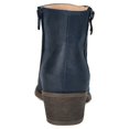 thumbnail image 4 of Journee Womens Jayda Inside Zip Stacked Heel Booties, 4 of 10