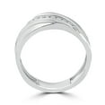 thumbnail image 2 of Pompeii 1/6CT Mens Diamond Ring 10K White Gold (H/I,I1-I2), 2 of 6