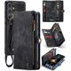 thumbnail image 1 of Funda billetera para Samsung Galaxy S25 Plus, Monedero con Cremallera, Billetera de Cuero en Folio con Tarjetero, Correa para la Muñeca, Funda Magnética Desmontable a Prueba de Golpes, 1 of 9