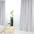 thumbnail image 3 of Shatex  sheer curtains Outdoor Mosquito Netting Curtain 63x84 Gary 63*84in, 3 of 5