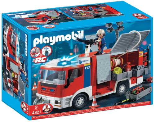 playmobil fire truck walmart