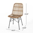 thumbnail image 2 of Enloe Outdoor Dining Side Chair (Set of 2), 2 of 10