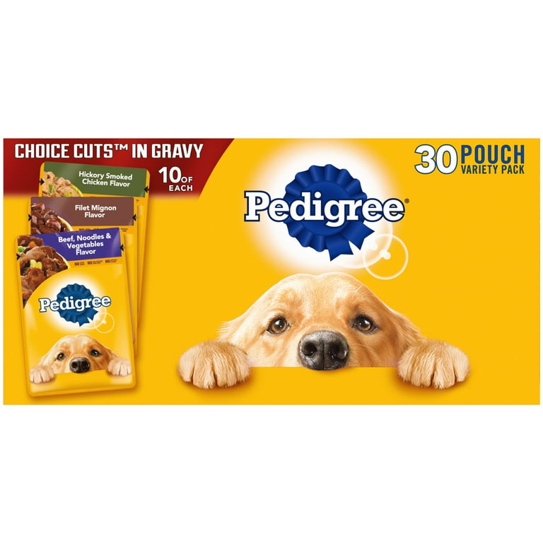 Pedigree senior dog food pouches hotsell