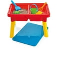thumbnail image 1 of Table Sensorielle pour Tout-Petits avec Couvercle / Bac Sensoriel / Kidoozie / Couvercle Compatible Méga-Bloc / Usage Intérieur Extérieur, Rouge, G02521 17 x 12.5 x 11 Pouces, 1 of 11