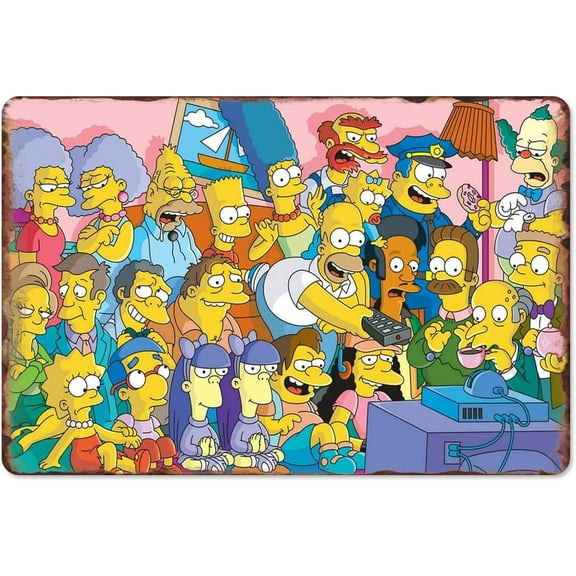 200 Piece Jigsaw Puzzle For Adults And Families -The Simpsons Cartoon Wooden Jigsaw Puzzle - Family Fun & Leisure Beginner Jigsaw Puzzle Toys For Adults Stress Relief Holiday Gift