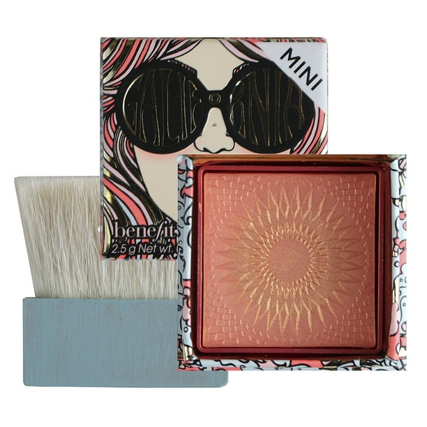 Benefit Galifornia Sunny Golden Pink Blush Mini Size 0 08oz 2 5g Walmart Com