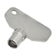 thumbnail image 1 of Llave de barril E3-5-15, llave hueca, llave para RV, autocaravanas, ferretería, baúl de almacenamiento de zinc 3 muescas pequeñas, 1 of 7