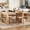 Natural, variant on MODERNLUXE Extendable Dining Table with Folding Tabletop, Kitchen Island with Wheels,Hooks,Drawers and Power Outlet, Bar Table with Storage for Kitchen, Dining Room,Natural