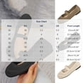 thumbnail image 3 of Women's Solid Color Mesh Mary Jane Flats, Breathable Knit Slip-On Casual Shoes for Everyday and Office Wear Khaki 38, 3 of 5