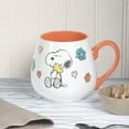 thumbnail image 5 of (4 pack) Peanuts Mother Baby Orange 20oz Ceramic Mug, 5 of 10