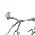 thumbnail image 3 of Benjara Decorative Wall Hook Branch Shaped with Birds Apogee, Silver and Gold, 3 of 5