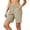 #05 Khaki 【Mix, Match & Rotate: Stock Up on Daily Colors】, variant on Women's Knit Elastic Waist Shorts with Pockets, Drawstring Casual Summer Bottoms, Soft Stretchy Fabric, Loose Fit, Lounge Athletic Gym Hiking Travel, Womens | VerBelle,Black L