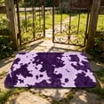 thumbnail image 4 of Cow Print Farmhouses Bathroom Mat Soft Absorbent Non-Slide Shaggys Rug Machines Washable Door Mat For Laundry Room Entryway Indoor Floor Decor, 4 of 7