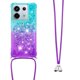 thumbnail image 3 of Funda para Xiaomi Redmi Note 13 Pro 5G Brillantina Líquida Divertida Reluciente y con Cristales en Movimiento Cuerpo Cruzado con Cordón Ajustable, 3 of 5