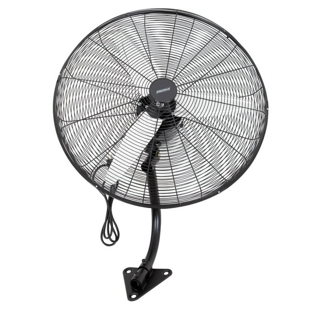 Ventilador De Pared Industrial 26 Pulgadas Aluminio Kingsman Kingsman FWL26