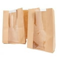 thumbnail image 5 of Joernso 50 Packs Paper Bread Bags with Clear Window Homemade Bread Sourdough Toast Bags Waterproof Tear-Proof Kraft Paper Bags for Bakery Pastry, 5 of 8