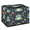 Multicolor 2, variant on ADECORIVY Cute Green Avocado Fabric Storage Bin with Lid, Foldable Storage Box Decorative Cube Organizer Basket for Closet Shelf Organizing Clothes