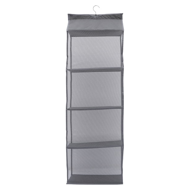 Colgante del armario estante de cuatro capas bolsa de almacenamiento de cuatro capas contenedor de ropa