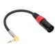 thumbnail image 1 of Cable Auxiliar de Micrófono NikouMX TRS Macho a XLR Resistente, 1 of 8