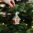 thumbnail image 5 of Mecorevxz Christmas Ornaments Christmas House Painted Sequin Pendant Suitable for Christmas Tree Decoration,Christmas Gifts(A), 5 of 7