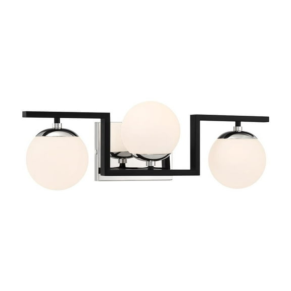 George Kovacs Lighting - Alluria II - 3 Light Bath Vanity In Contemporary