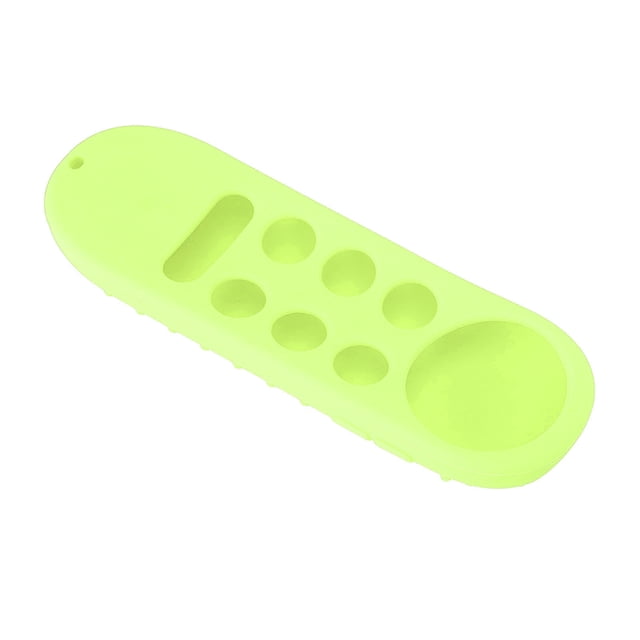 Remote Control Case, Non Slip Soft Silicone Remote Control Case Precise Cutouts With Lanyard For Well Protection Fluorescent Green