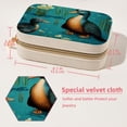 thumbnail image 5 of Platypus Velvet Necklace Holder: Portable Travel Organizer Box with Removable Compartment - Great Gift for Any Occasion, 5 of 7