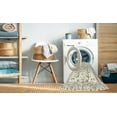 thumbnail image 2 of Ahgly Company Machine Washable Indoor Rectangle Traditional Parchment Beige Area Rugs, 7' x 9', 2 of 7