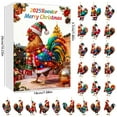 thumbnail image 6 of Horivan Festive Christmas Countdown Calendar with Daily Surprises, Durable Holiday Decor for Family Advent Tradition, Wall Hanging Seasonal Home Decoration, 6 of 9