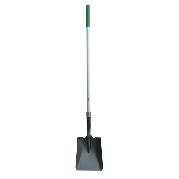 Expert Gardener Fiberglass Long Handle Transfer Shovel with Comfort End Grip