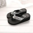 thumbnail image 4 of Aayomet Women's Summer Sequins -Slip Sandals Slipper Indoor & Outdoor Flip-flops Tan Flip Flops Women Support,Sliver 8, 4 of 5