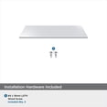 thumbnail image 5 of Amerock Edge Pulls 3 inch (76mm) Center-to-Center Polished Chrome Cabinet Edge Pull, 10 Pack, 5 of 6