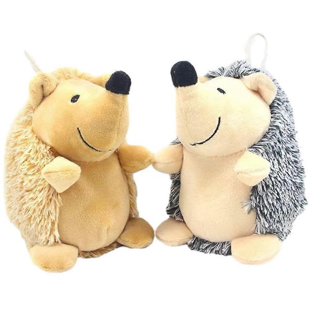 Squeaky dog toy, chew toy for dogs, hedgehog design, durable interactive toy for small, medium, and large dogs.