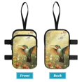 thumbnail image 3 of COEQINE Crutch Accessories Bag Elbow Crutch Pouch Hummingbird Tulip Flower Forearm Crutch Pouch, Walking Cane Bag, Lightweight, Large Capacity, for Walking Cane, Hiking Stick, 3 of 7
