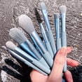 thumbnail image 1 of Xihbxyly Juego de Brochas de Maquillaje, Kit de Brochas de Fibra Sintética, Brocha Cosmética con Mango de Madera, Bolsa de Almacenamiento Portátil, Ideal para Viajes, para Difuminar, Contornear E Ilu, 1 of 7