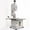 silver(1500W), variant on Stainless Steel Countertop Bone Sawing Machine, Frozen Meat Cutter with 6 Blades for Bone,Frozen Beef, Steel Meat Cutting Machine With Work beach 19" x 14"