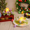 thumbnail image 4 of Centro de Mesa con de Huevos de Pascua, Decoraciones Decorativas con Flores de Pascua, Exquisita de para Decoración de Interiores, 4 of 5