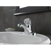 Delta Faucet B512LF Brass Silver Bathroom Sink Faucets 1 Piece 1 Pack