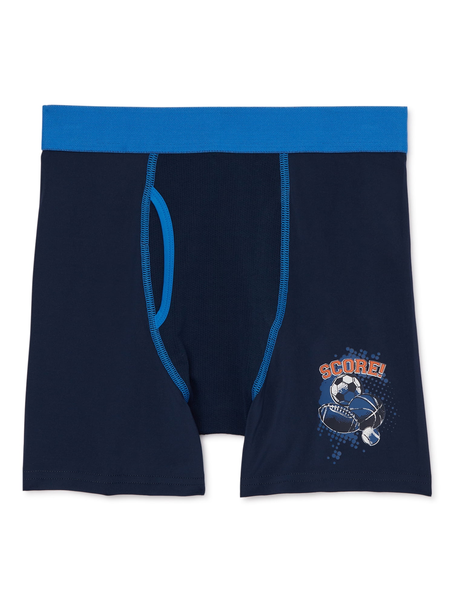 NWOT Athletic Works Boys Medium 4 Pack Boxer Briefs Underwear