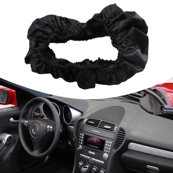 Oxford Cloth Steering Wheel Cover for Car with Dustproof and Protective Design Suitable for Steering Wheels Diameter Up to 40cm