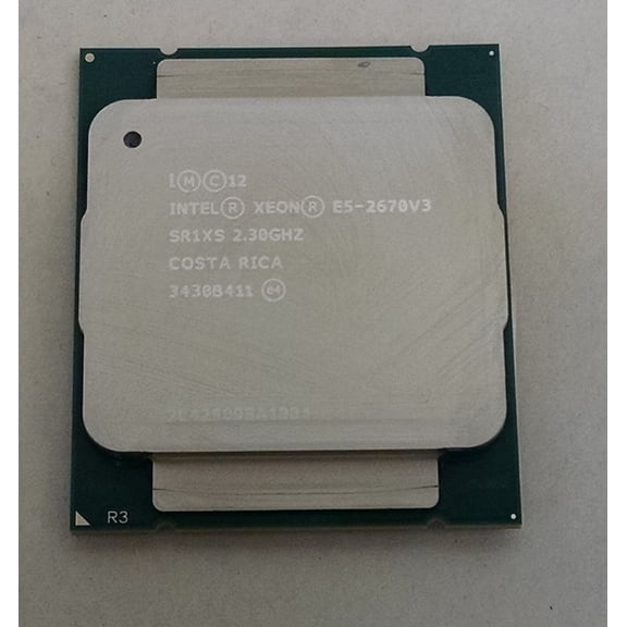 Pre-Owned Intel SR1XS Xeon E5-2670 v3 LGA 2011/Socket R 2.3GHz Server Processor (Good)